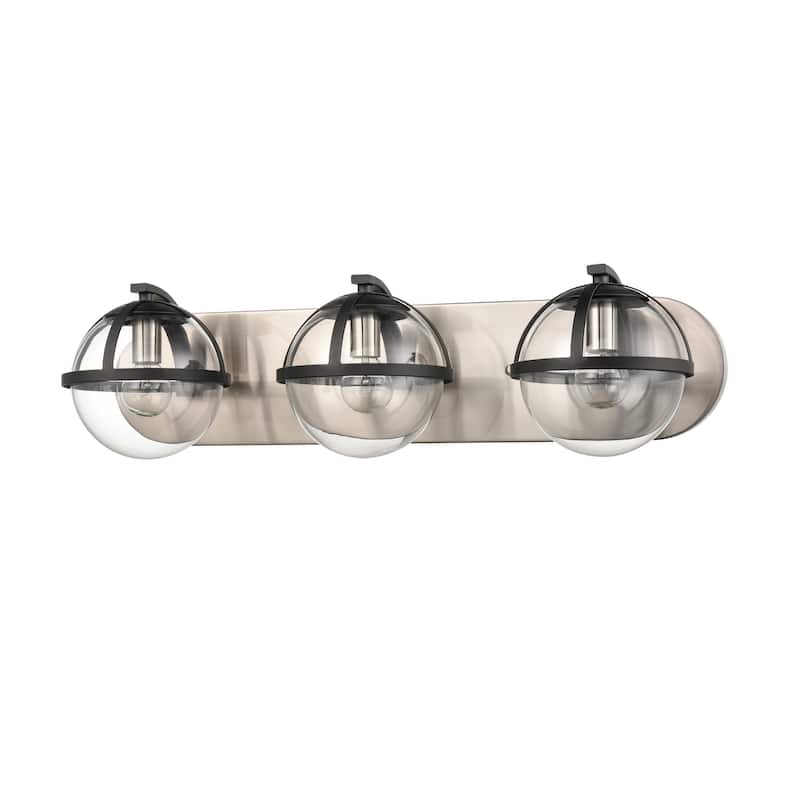 Elk Home Davenay Multiple Finishes With Clear Glass 2 Light Vanity Light