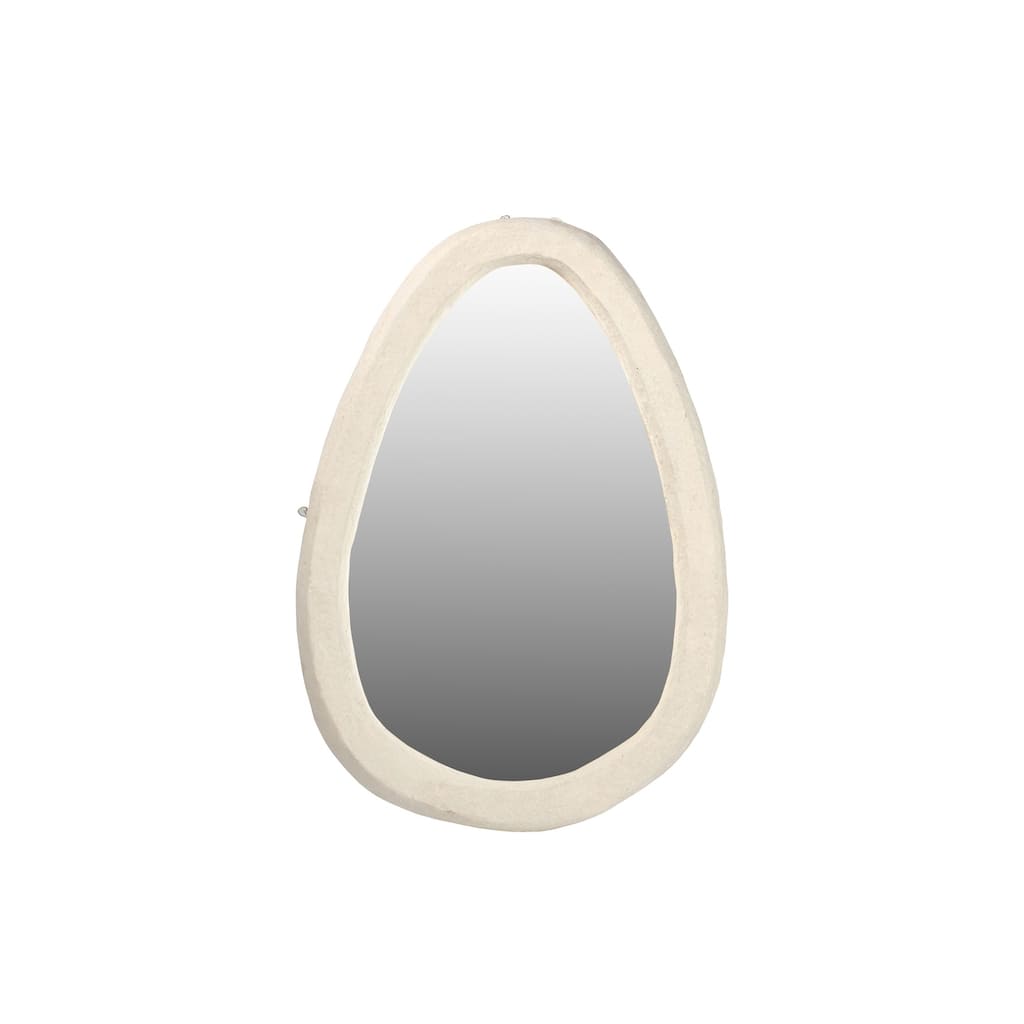 Paper Mache Round Mirror