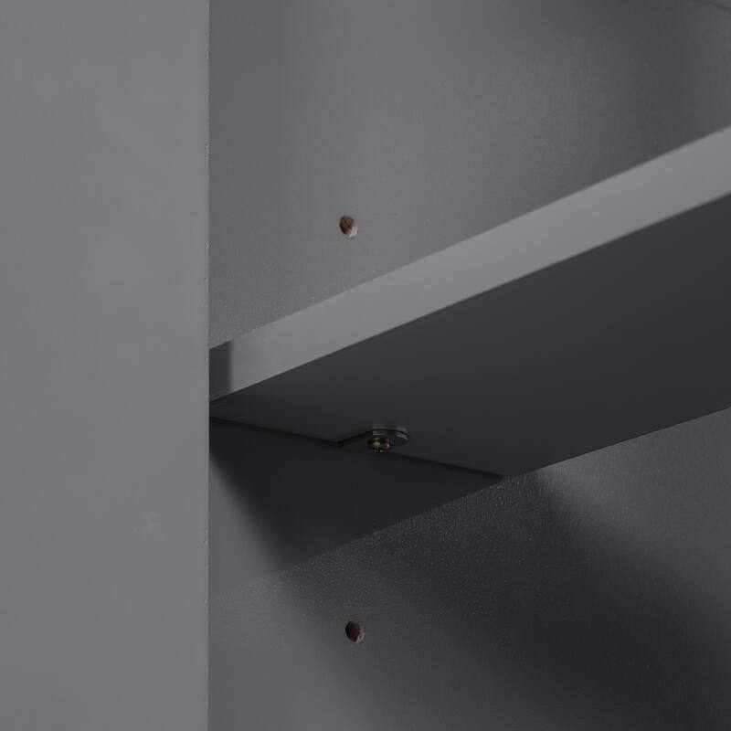 Bathroom Vanity with Sink, Freestanding Vanities Cabinet, Bathroom Cabinet with Soft-Close Doors, Adjustable Shelf & 3 Drawers