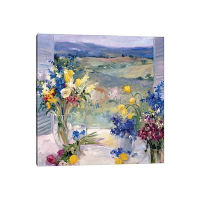 iCanvas "Tuscany Floral" by Allayn Stevens Canvas Print