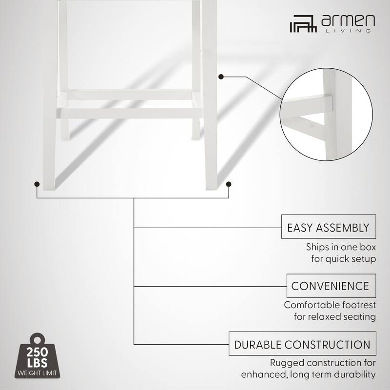 Nolan 26 in. Dark Roast Counter Height Rubberwood Barstool with Grey Fabric Seat - Set of 2