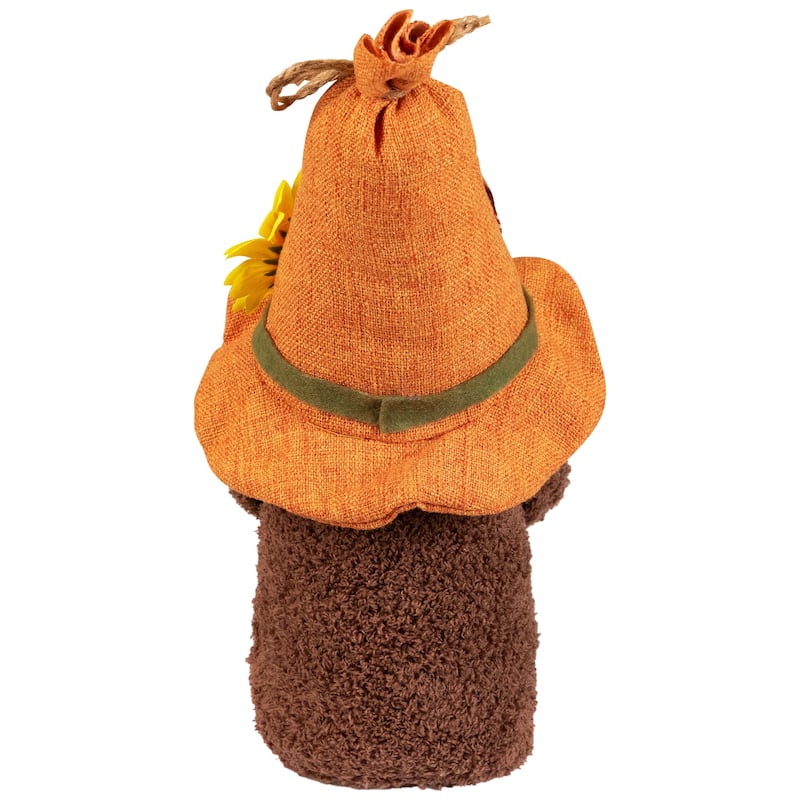 Sunflower and Pumpkin Gnome Fall Harvest Decoration - 13"