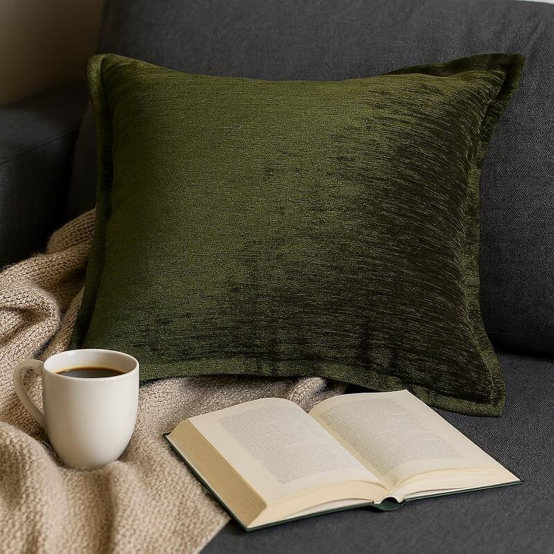 Velvet Throw Pillow - Luxe Mocha Shine with a Soft, Glimmering Finish