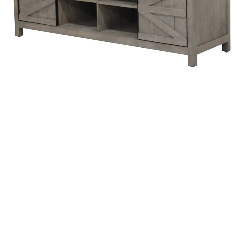 Barn Door Vanity 72 " wide in White Pigment