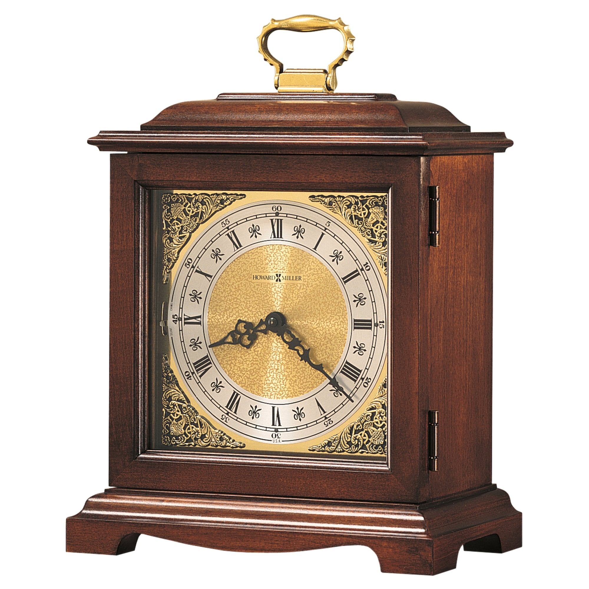 Shop Howard Miller Graham Bracket Iii Classic Traditional Old World Chiming Mantel Clock With Silence Option Reloj Del Estante Overstock 22819449