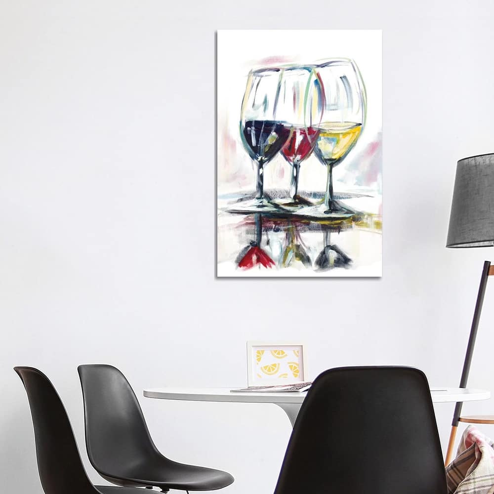 iCanvas "Time for Wine II" by Andy Beauchamp Canvas Print