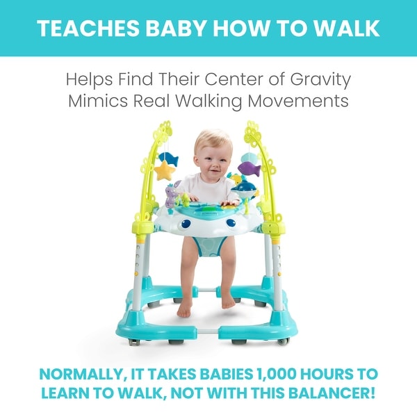Deluxe Bounceroo Learn2Walk Balancer Baby Walker - buybuy BABY