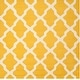 preview thumbnail 34 of 130, SAFAVIEH Handmade Cambridge Luisa Moroccan Trellis Wool Rug 6' x 6' Square - Gold/Ivory