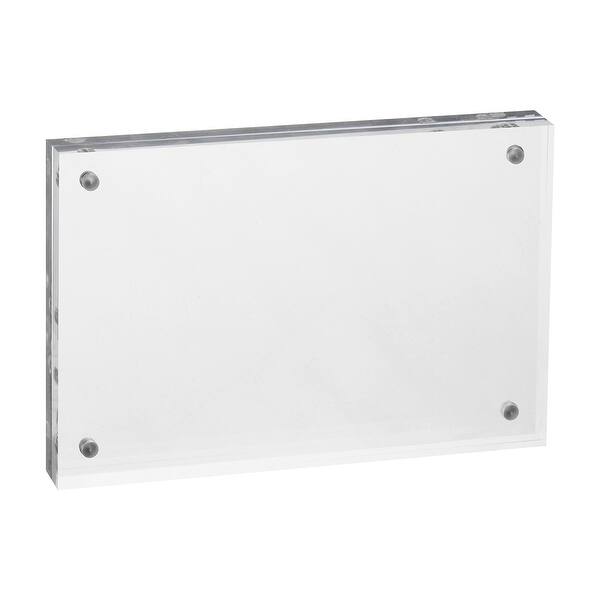 Acrylic Picture Frame Photo Frames Display Double Sided On