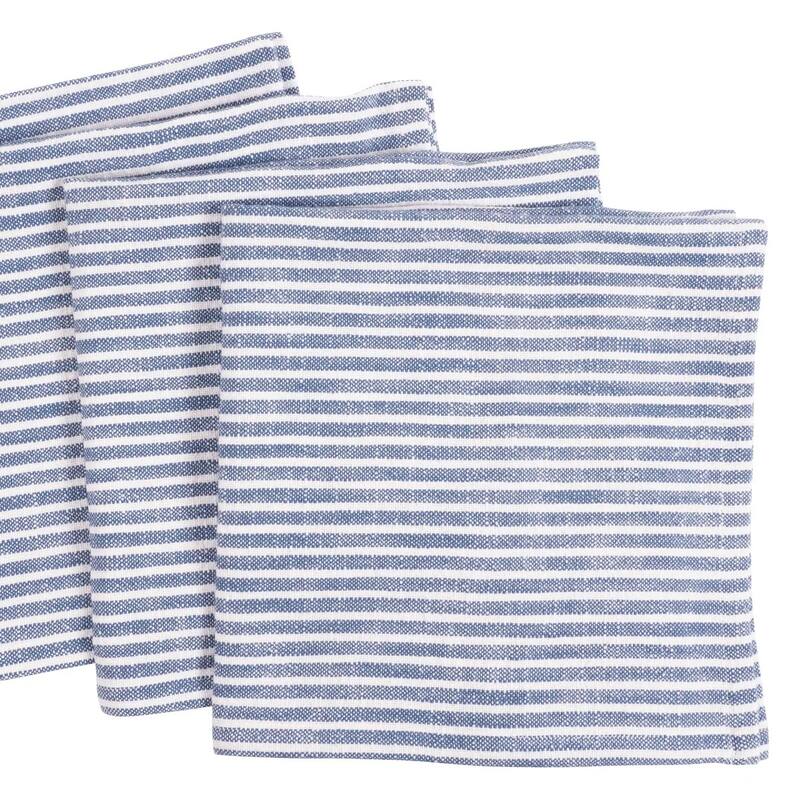 KAF Home Monaco Relaxed Casual Farmhouse Napkin, Set of 4