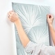 preview thumbnail 5 of 5, A-Street Prints Hatteras Sky Blue Palms Wallpaper