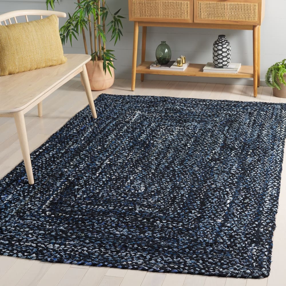 SAFAVIEH Georgine Handmade Nanny Braided Bohemian Cotton Rug