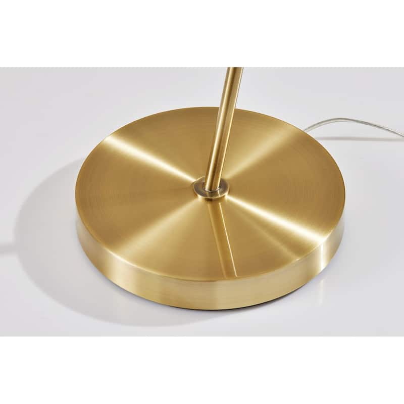 Delaney Floor Lamp - Antique Brass