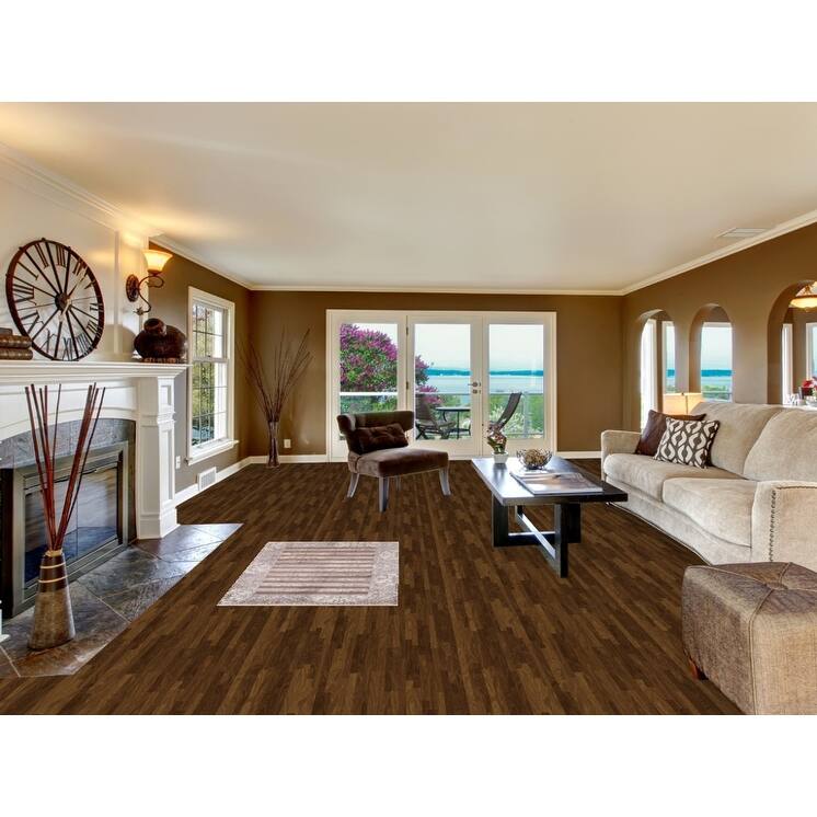 Striped Abstract Accent Rug Handmade Oriental Grey Wool Carpet - 2'10"x 4'6"