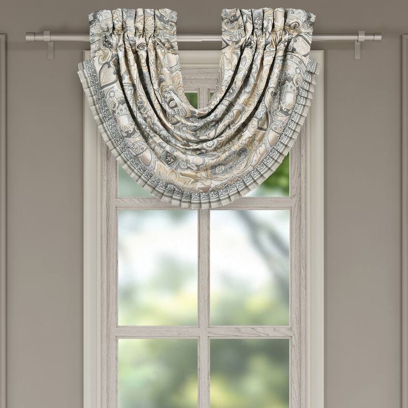 J. Queen New York Annabelle Window Waterfall Valance