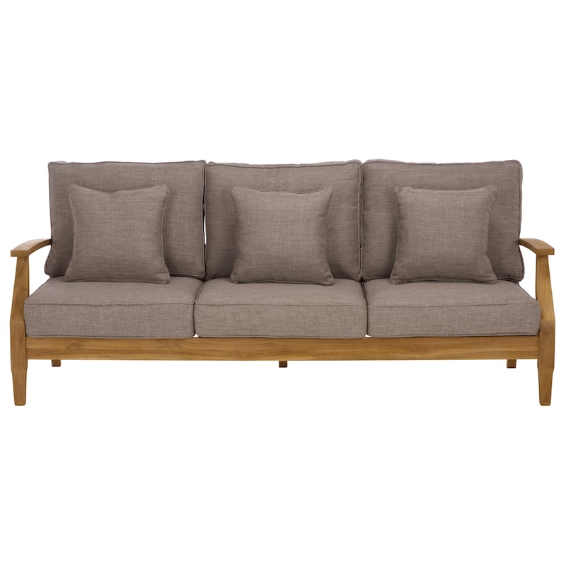 SAFAVIEH Couture Martinique Wood Patio Sofa