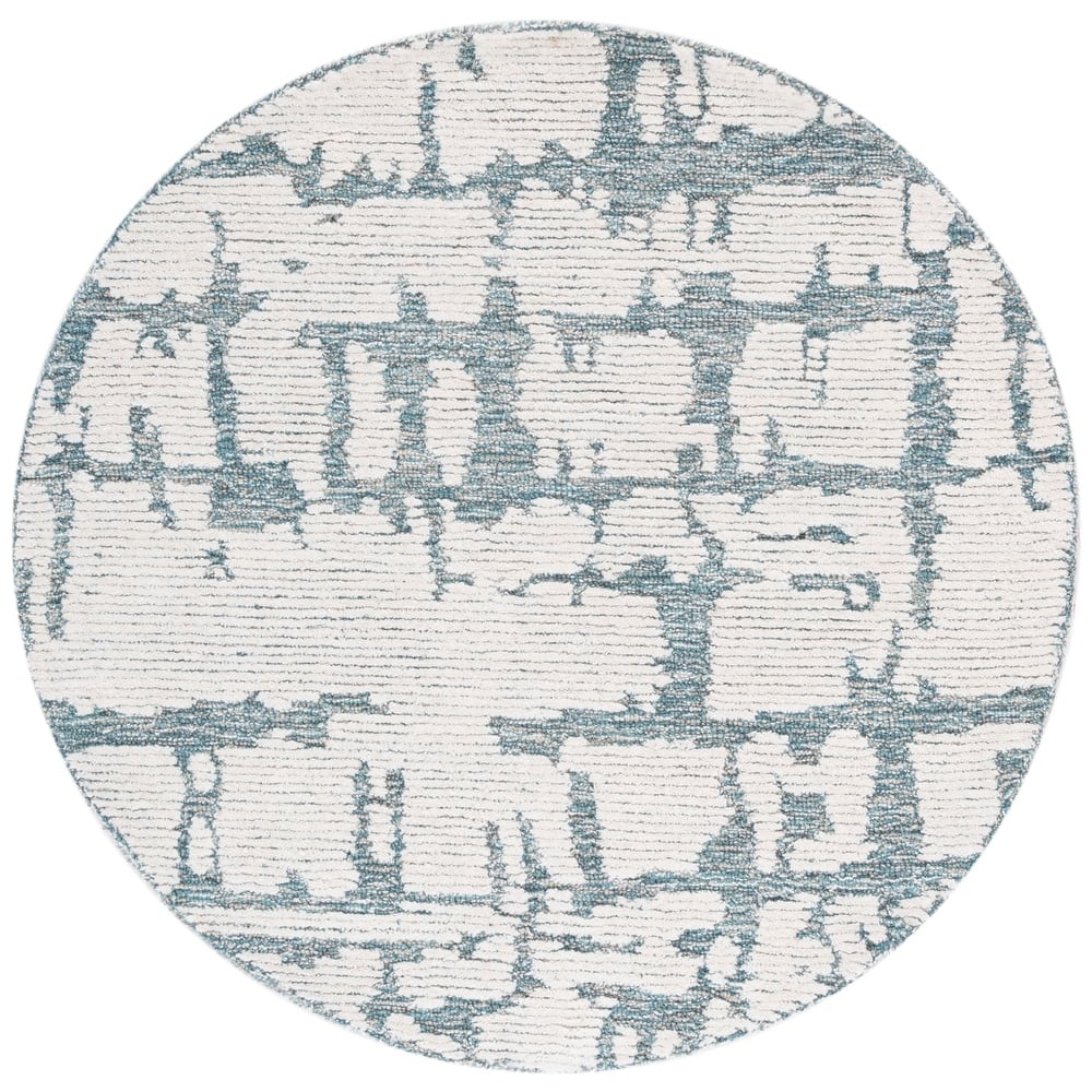 Martha Stewart by SAFAVIEH, Handmade Siun Abstract Wool Rug