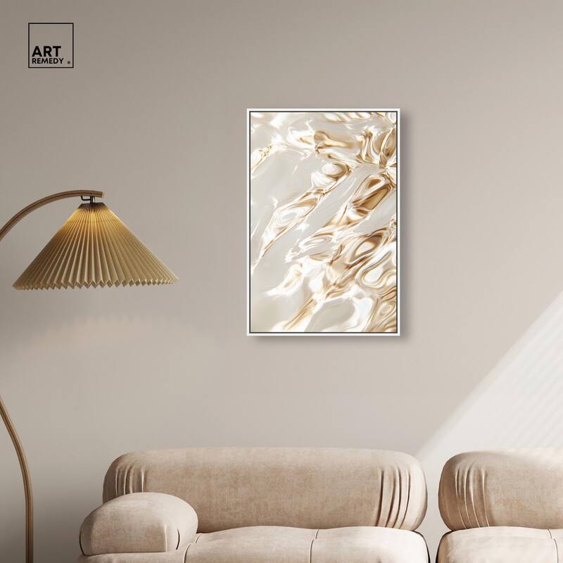 Light Reflections II Canvas by Art Remedy