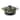 Smith & Clark Iron Works 3-Quart Enamel Dutch Oven - Green