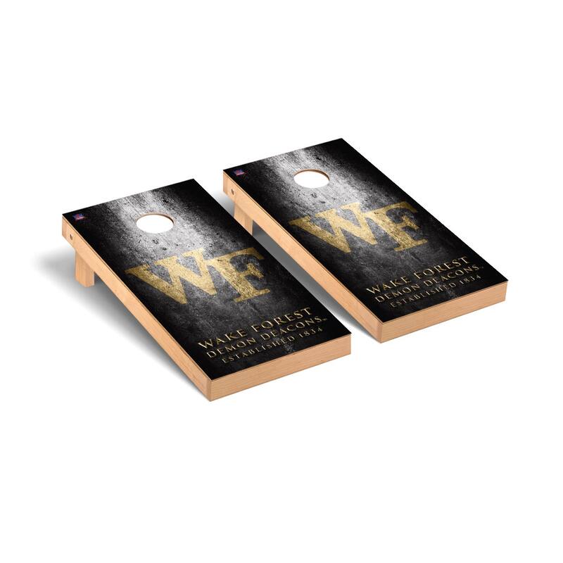 Wake Forest Demon Deacons Museum Cornhole Board Set