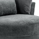 preview thumbnail 51 of 80, Upholstered Accent Swivel Barrel Armchair Club Chair with Pillows