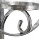 preview thumbnail 23 of 21, Kate and Laurel Doria Round Glass and Metal Wall Sconce - 12x22