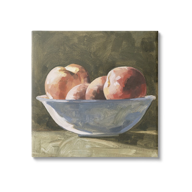Stupell Apples in Bowl Still Life Canvas Wall Art Design By Emma Caroline  - 36 x 36