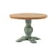Eleanor Two-tone Round Top Dining Table by iNSPIRE Q Classic - Sage Green Base