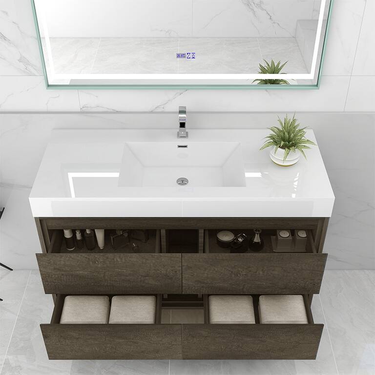Morava 48" Floating Vanity with Single Sink - 48