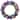 Multi-Color 2-Finish Shatterproof Ball Christmas Wreath