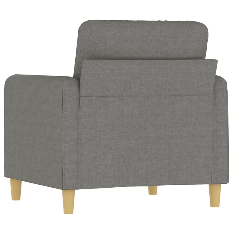 vidaXL Sofa Chair Living Room Accent Upholstered Chair with Armrest Fabric
