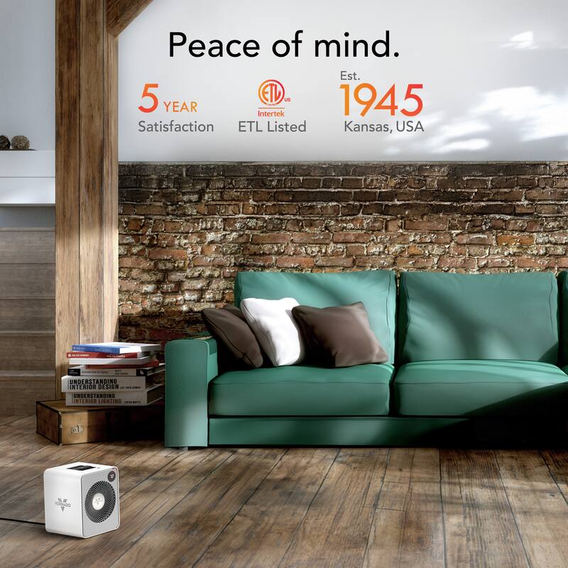 Vornado VMHi500 Whole Room Metal Space Heater, Remote Control