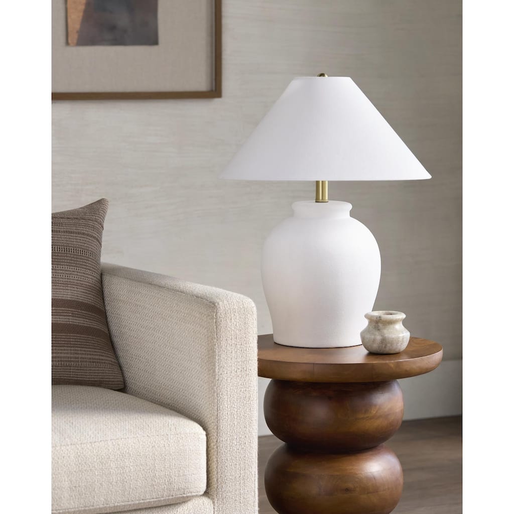 Livabliss Besson Traditional Accent Table Lamp - 22"H x 17"W x 17"D