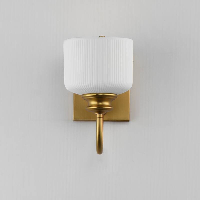Maxim 21491WT Bisque 10" Tall 1 Light Wall Sconce
