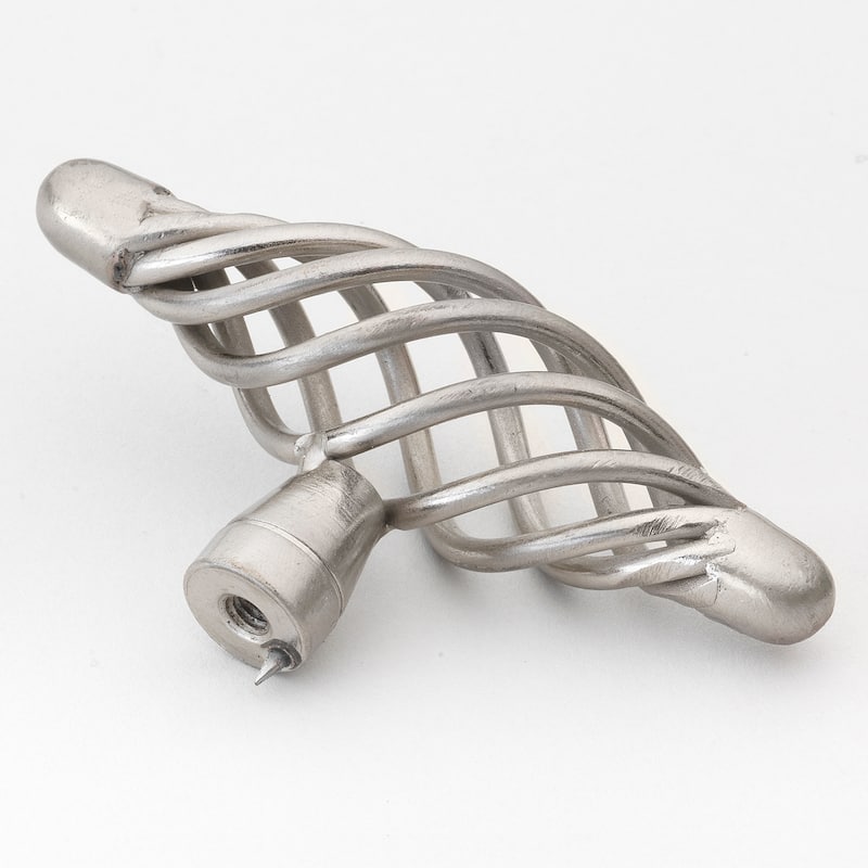 GlideRite 3-inch Satin Nickel T-Handle Birdcage Cabinet Knobs (Pack of 25)