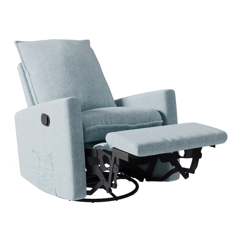 Caillie Glider Recliner Chair with Footrest