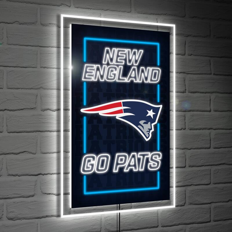 New England Patriots LED Lighted Sign