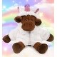 preview thumbnail 4 of 4, DolliBu Long Leg Moose Unicorn Plush Stuffed Animal Toy with Outfit - 10.5 inches