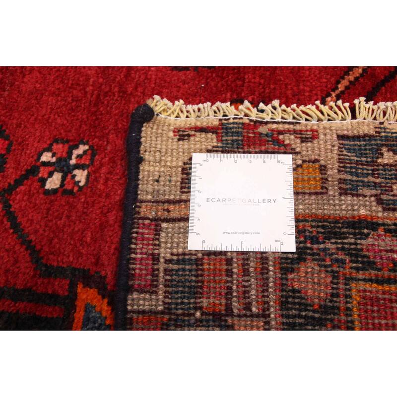 ECARPETGALLERY Hand-knotted Konya Anatolian Red Wool Rug - 5'0 x 9'5