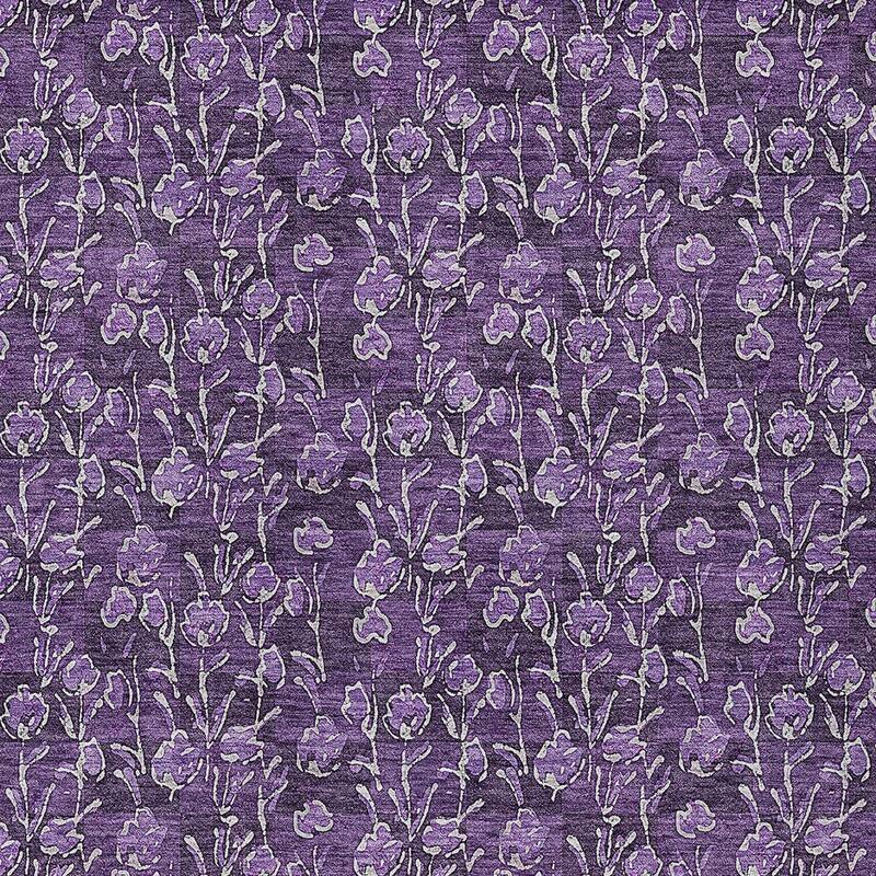 HomeRoots Floral Transitional Rectangle Outdoor Rug