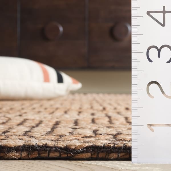 SAFAVIEH Flatweave Natural Fiber Dilfuza Farmhouse Hemp Rug