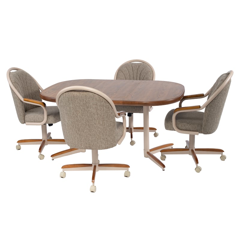 Casual Dining Brown or Grey 5 piece Table and Chairs Set