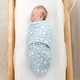preview thumbnail 4 of 4, Easy Swaddle Blanket, 3 Pack - 100% Cotton by Comfy Cubs