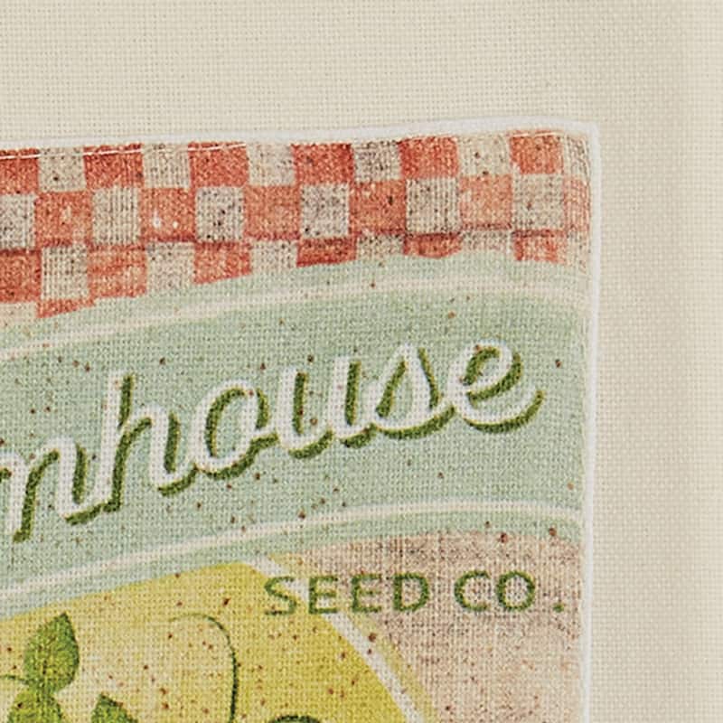 Park Designs Farmhouse Seed Co. Peas Dishtowel Set of 2 - 28 x 18 x 0.2