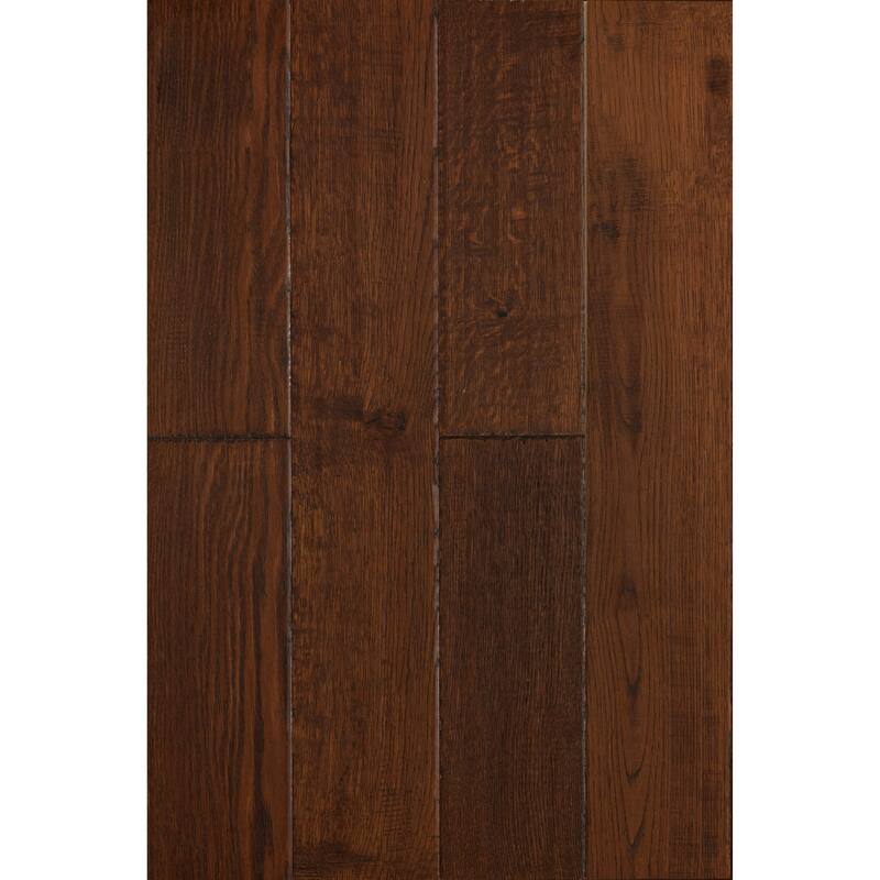 Sango Premier European 1/2" x 5" x Random Length Hand-scraped Engineered Hardwood Flooring (Finish Option)