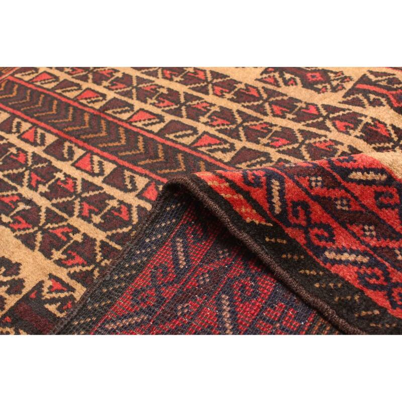 ECARPETGALLERY Hand-knotted Teimani Tan Wool Rug - 2'10 x 4'6