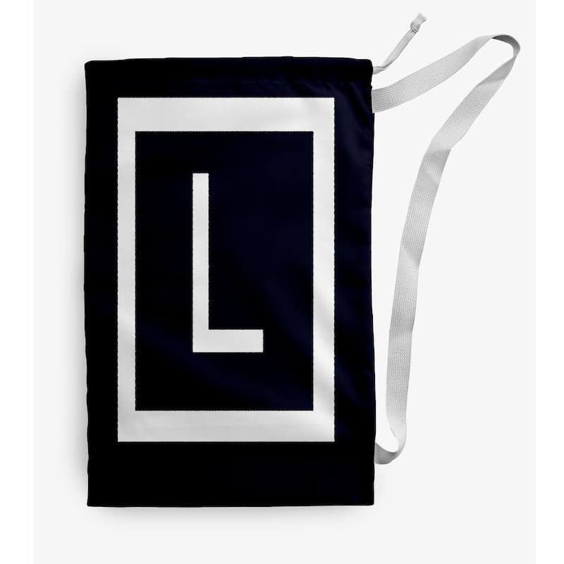 Modern Monogram Laundry Bag - 18" x 29"