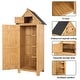 preview thumbnail 7 of 25, Single Door Wooden Garden Storage Shed