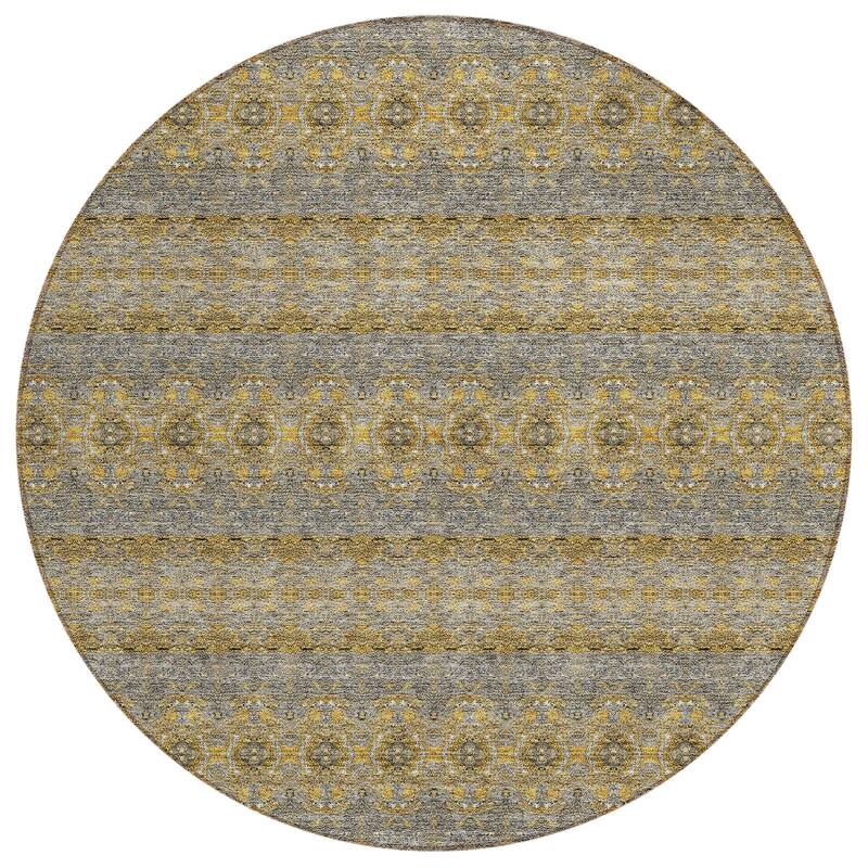 Machine Washable Indoor/ Outdoor Chantille Ombre Stripes Rug