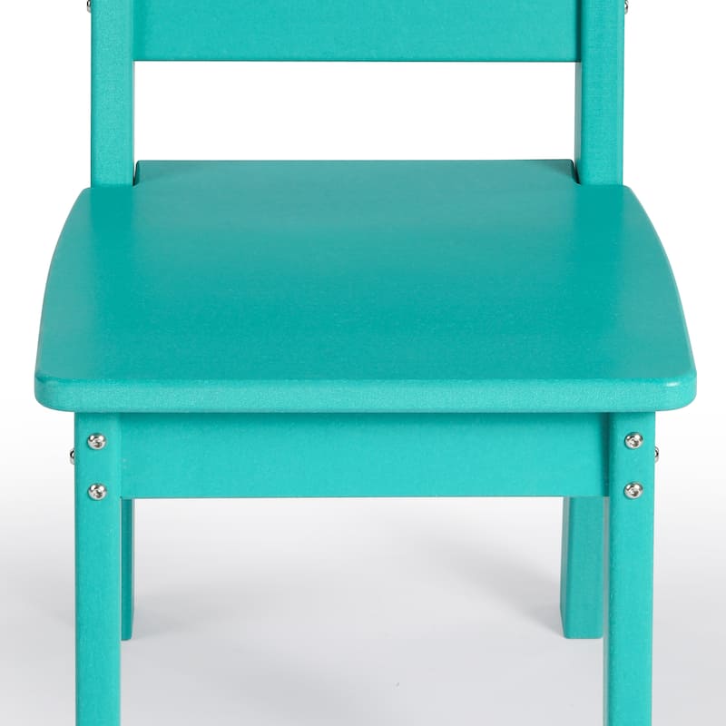 Polytrends Garden Party Kids Outdoor 5-Pieces Dining Set